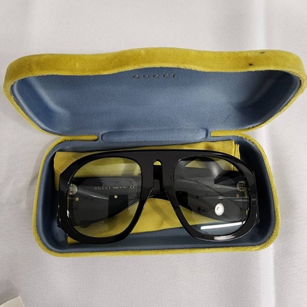 Gucci® GG0152S - AUTHENTIC GUCCI OVERSIZED AVIATORS